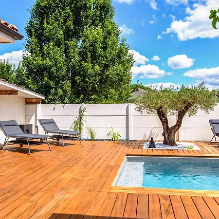 Superbe Maison Avec Piscine Casa de Férias Parentis-en-Born